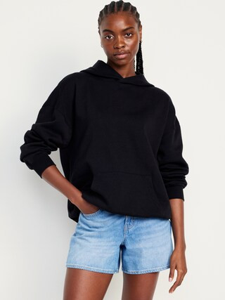 Oversized Pullover Hoodie | Old Navy (US)