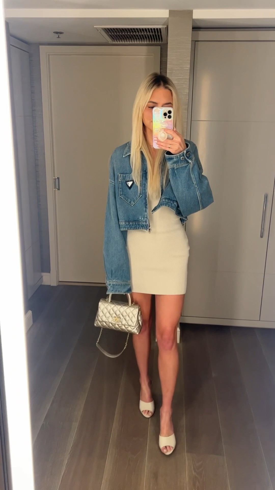 I actually got dressed 