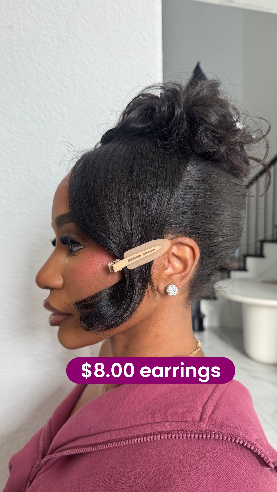 $8.00 earrings and crease-less hair pins! 

#LTKBeauty