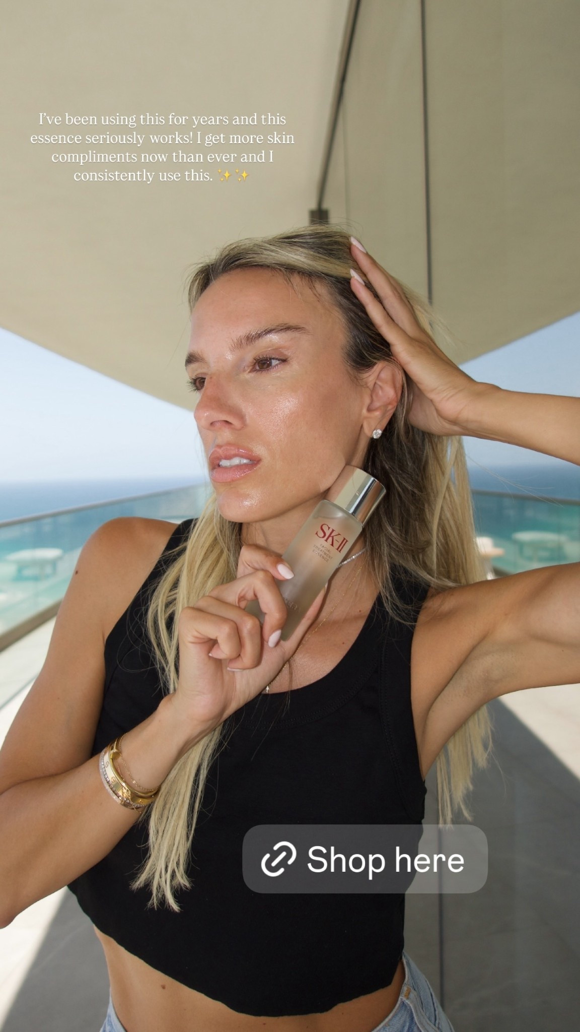 I’ve been using SKII for years and this essence seriously works! I get more skin compliments now than ever and I consistently use this. ✨✨

#LTKBeauty #LTKGiftGuide #LTKSummerEdit