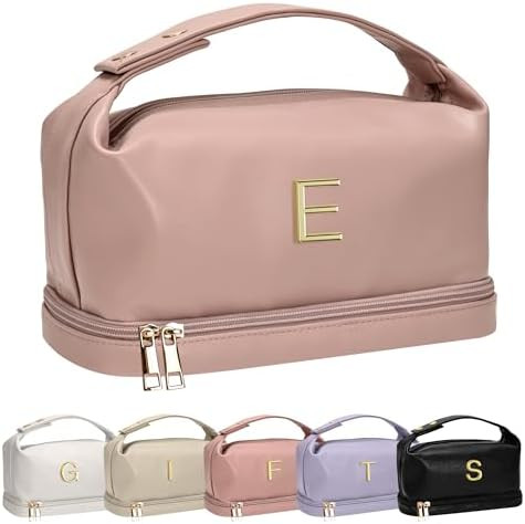 Birthday Gifts for Her-Personalized Teen Girl Gifts, Personalized Makeup Bag with Handle, Cosmeti... | Amazon (US)