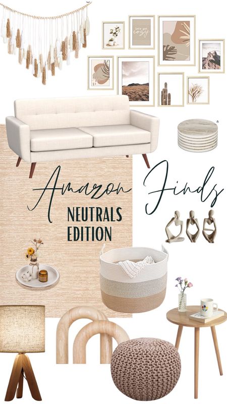 Here’s a easy way to use Amazon products to create a neutral living room!

#LTKhome #LTKGiftGuide #LTKstyletip