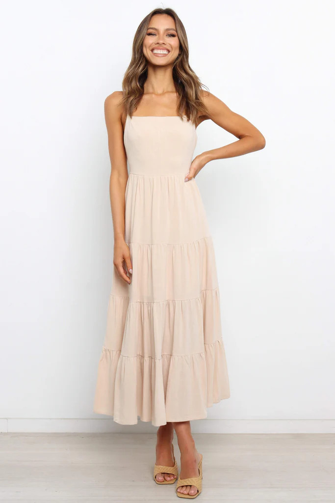 Aquia Dress - Beige | Petal & Pup (US)