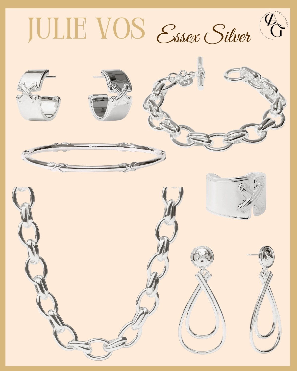 Julie Vos ~ Essex Silver

#LTKbeauty #LTKdatenight #LTKworkwear