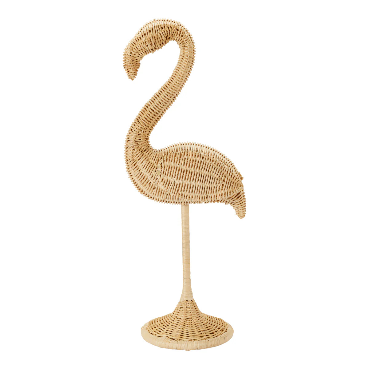 Rattan Flamingo | Amanda Lindroth