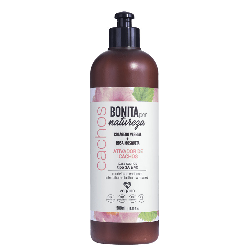 Bonita por Natureza Cachos 3A a 4C
        
            
                 - Ativador de Cachos 50... | Beleza Na Web (BR)