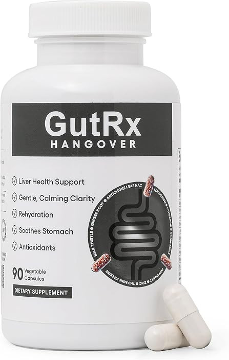 Recovery Support Supplement \u2013 Digestive & Nervous System Support with Milk Thistle, NAC, Mag... | Amazon (US)