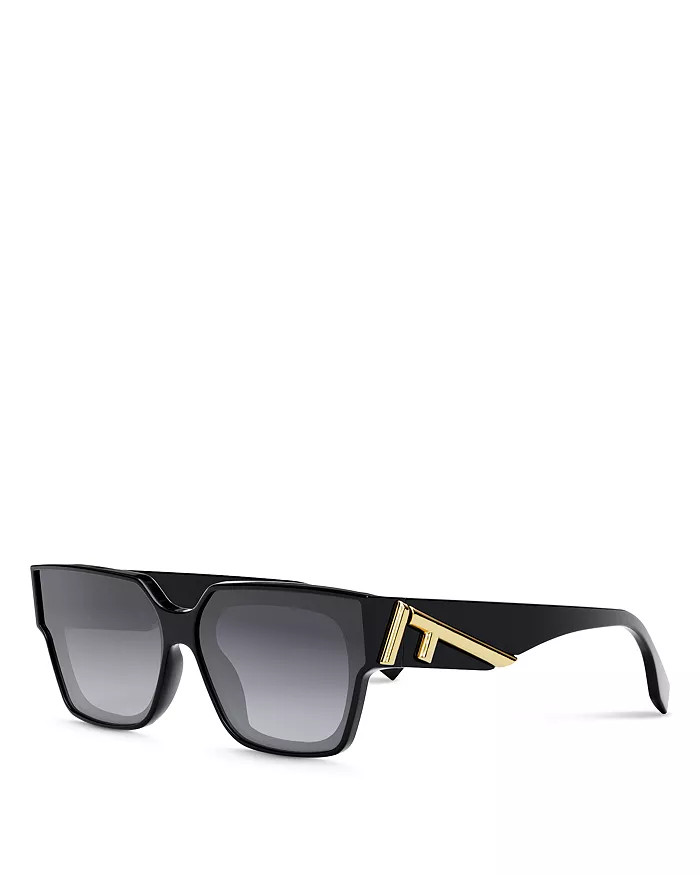 Fendi Fendi First Rectangular Sunglasses, 63mm Jewelry & Accessories - Bloomingdale's | Bloomingdale's (US)