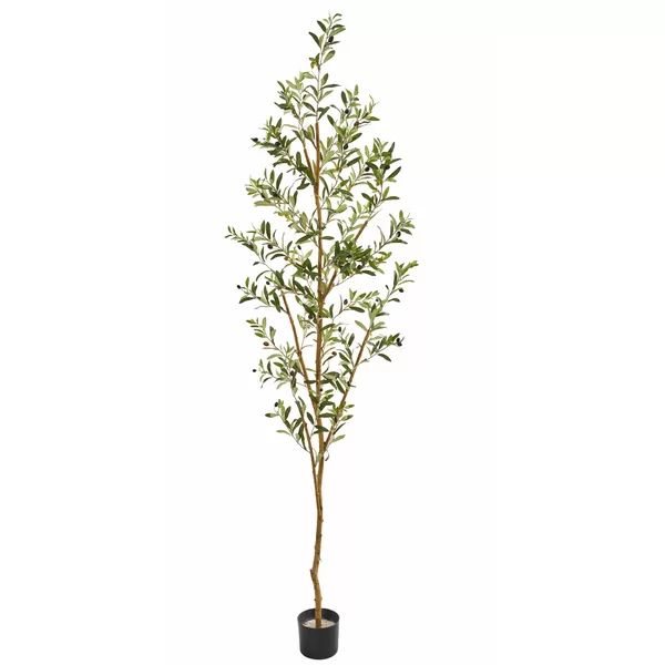 82'' Faux Olive Tree in Planter | Wayfair North America