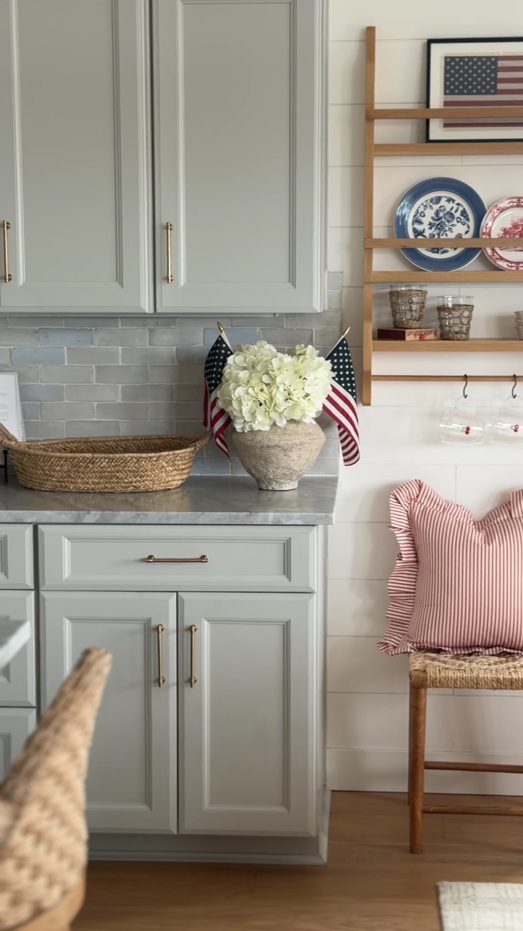 Time to decorate our kitchen shelf for the 4th of July! These commemorative plates were the inspiration! They aren’t linkable here but here’s the remainder of the items I used!

#LTKstorytime #LTKHome