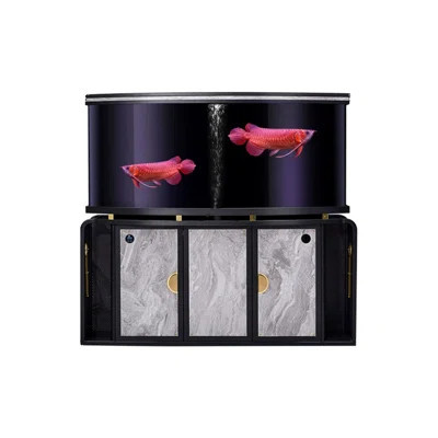Acrylic+Stainless Stee Modern Eco Aquarium Tank | Wayfair North America