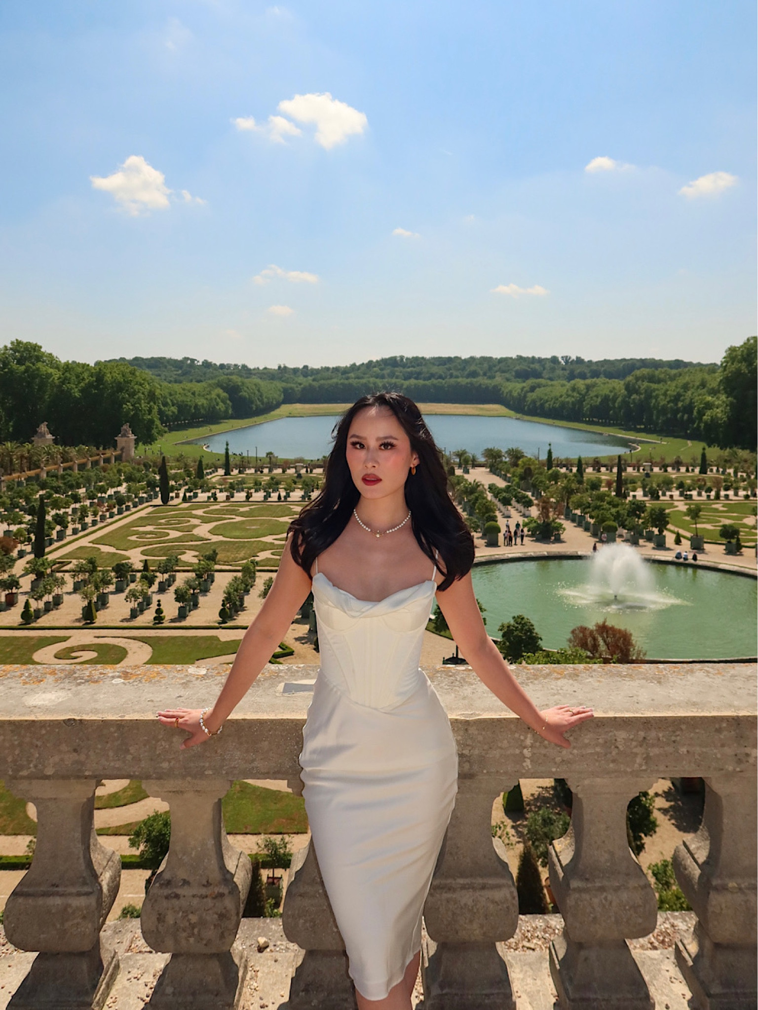 The perfect white corset dress for your graduation or any event 

#LTKeurope #LTKwedding #LTKparties