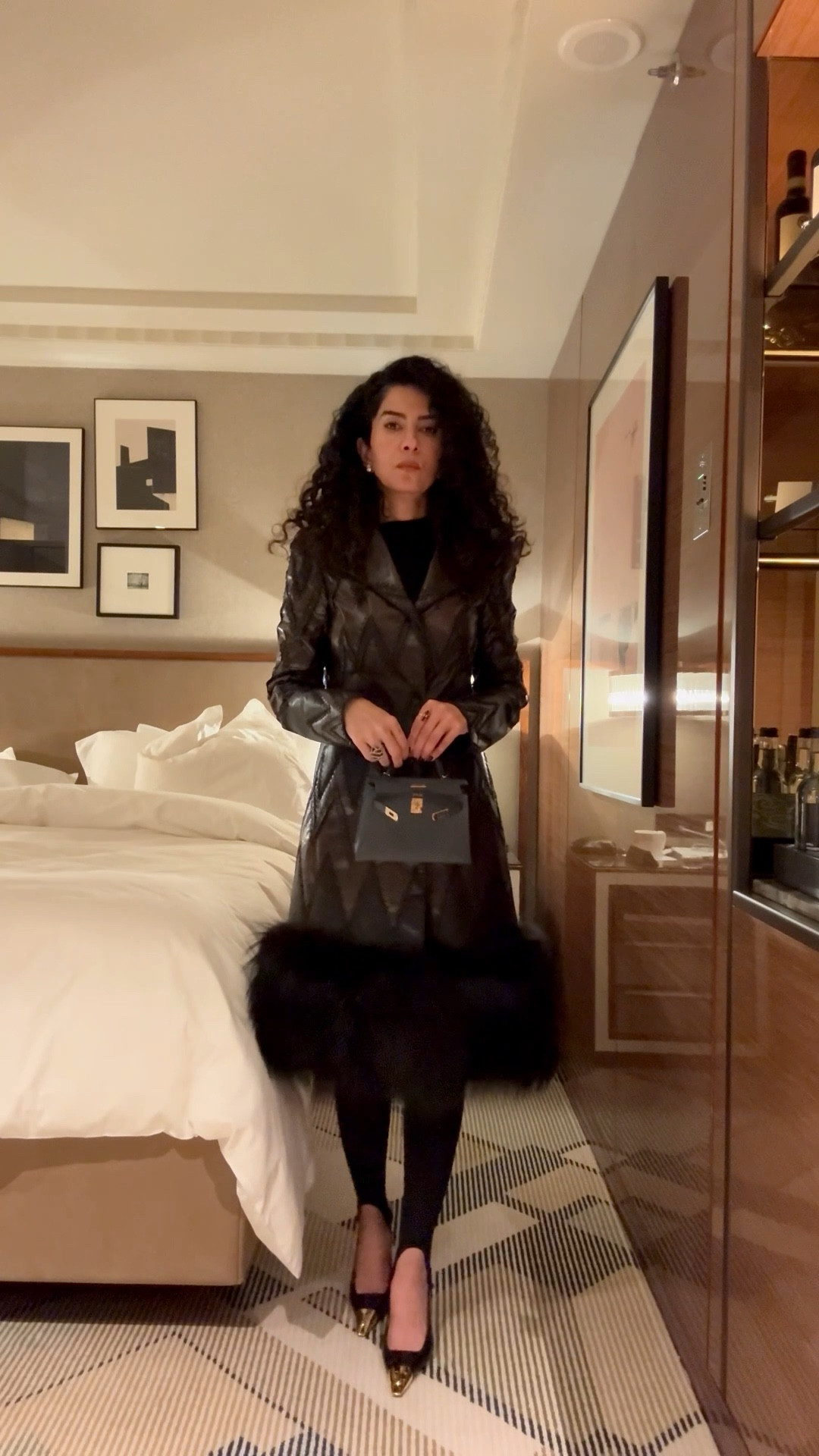 What I wore to dinner #datenight #leathercoat #dress #ysl

#LTKootd #LTKHoliday #LTKdayinmylife