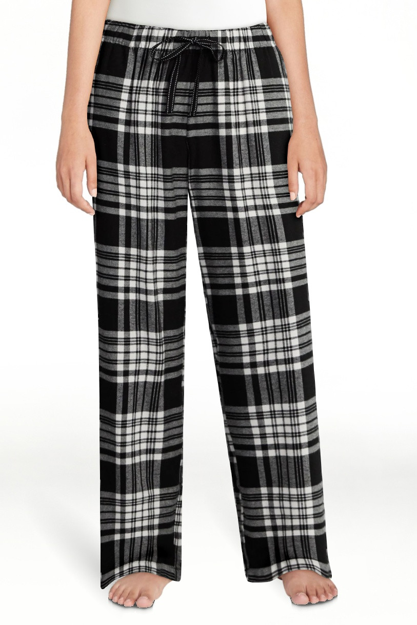 Joyspun Women's Flannel Sleep Pants, 30'' Inseam, Sizes XS-3X - Walmart.com | Walmart (US)