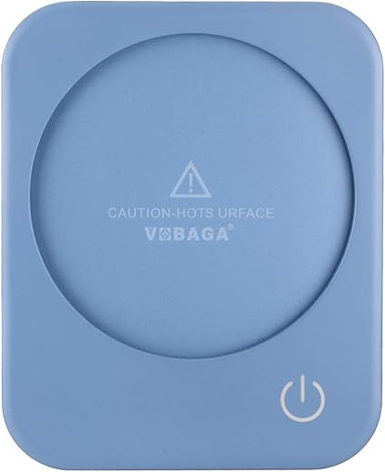 VOBAGA Coffee Mug Warmer, 4 Hours Auto Shut Off Cup Warmer for Office Home Desk Use with 3 Temper... | Amazon (US)