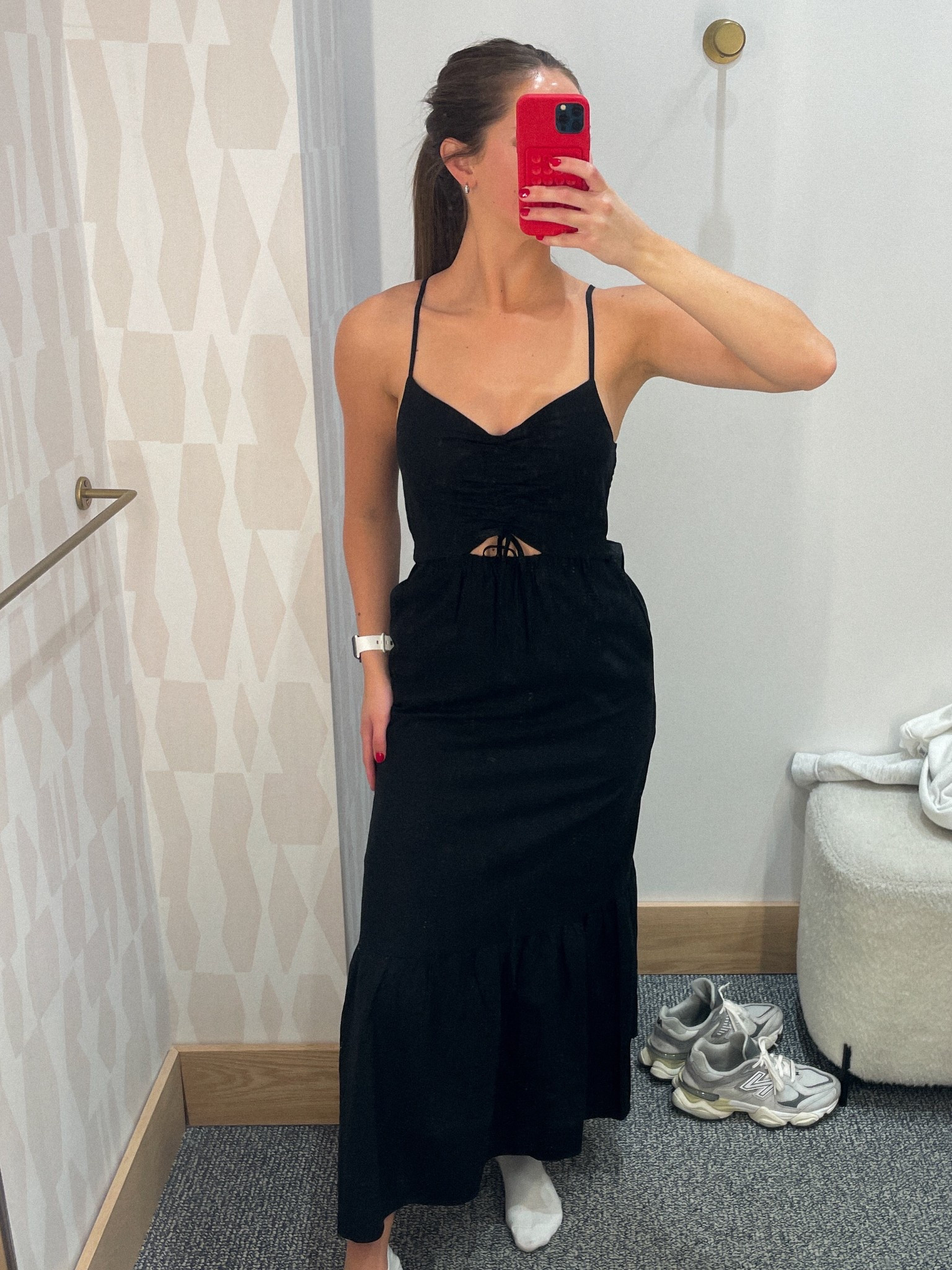 perfect casual maxi dress for summer 
wearing a size xs!

#LTKFestival #LTKFindsUnder100 #LTKSeasonal