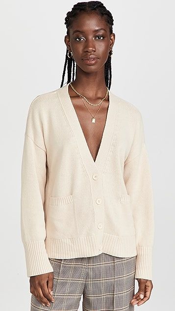 Cotton Relaxed Pocket Cardigan | Shopbop