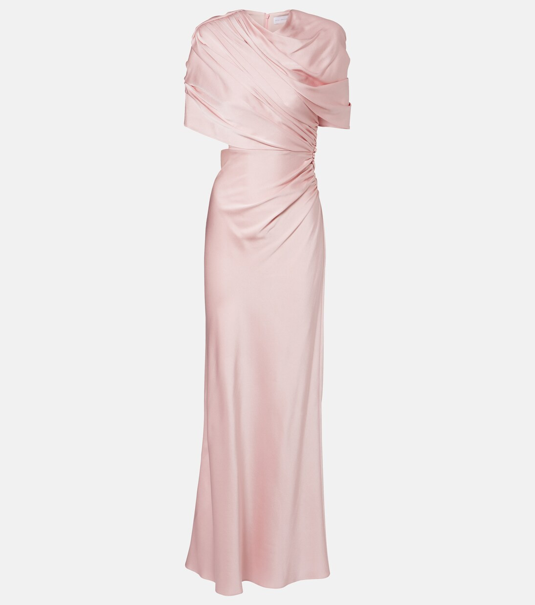 Draped satin gown | Mytheresa (INTL)