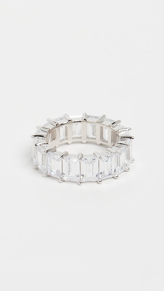 By Adina Eden Baguette Eternity Band | Shopbop | Shopbop