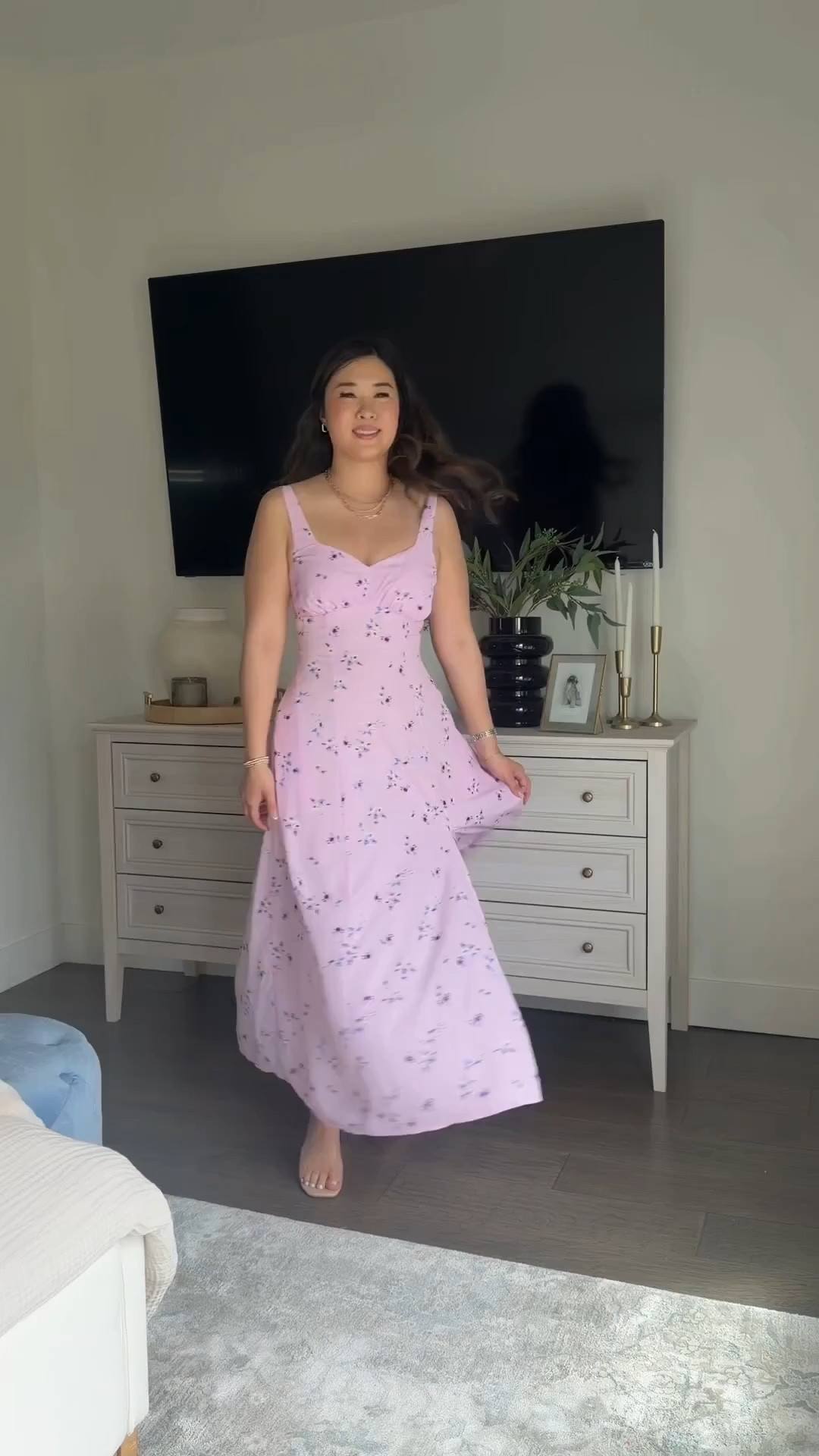 Wearing a small 

Floral dress, Walmart dress, spring dress, spring fashion, tcs, trending, midi dress, cool mom outfit 

#LTKSeasonal #LTKootd #LTKgrwm