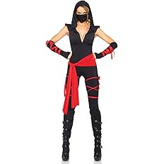 Leg Avenue Women's 4 Pc Deadly Ninja Costume | Amazon (US)