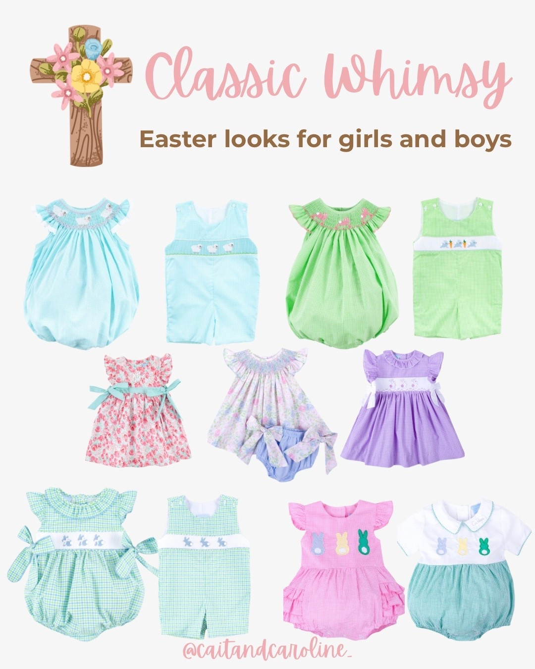 Omg at the beautiful spring colors from Classic Whimsy’s Easter release!! They have precious looks for both girls and boys (and matching of course)! Grab your Easter outfit before they sell out! 

#LTKSpringSale #LTKBaby #LTKKids