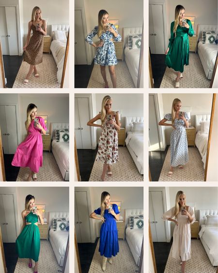 Amazon spring dresses - wearing a small in all 💘

Cute spring dresses / vacation dresses / floral dresses / emerald green dress / best Amazon dresses / pink checkered dress 

#LTKunder100 #LTKFind #LTKstyletip