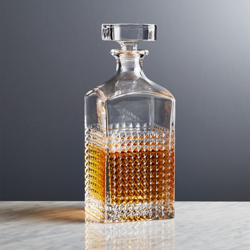 Brixton Decanter + Reviews | Crate and Barrel | Crate & Barrel