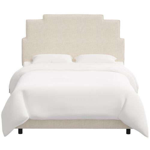 Paxton Linen Bed | One Kings Lane