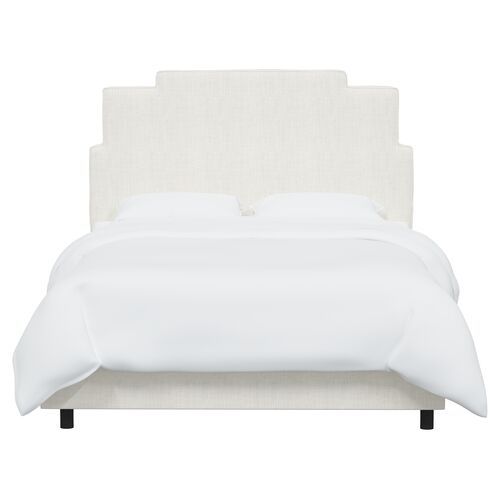 Paxton Linen Bed | One Kings Lane