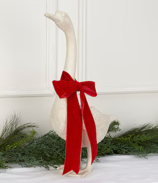 Southern Living Twelve Days of Christmas Collection Raised Neck Goose Figurine | Dillard's | Dillard's