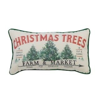 Christmas Trees Farm & Market Pillow | Michaels Stores