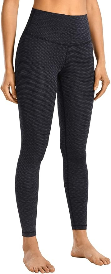 CRZ YOGA Women's Naked Feeling I 7/8 High Waisted Yoga Pants Workout Leggings Leopard Camo - 25 I... | Amazon (US)