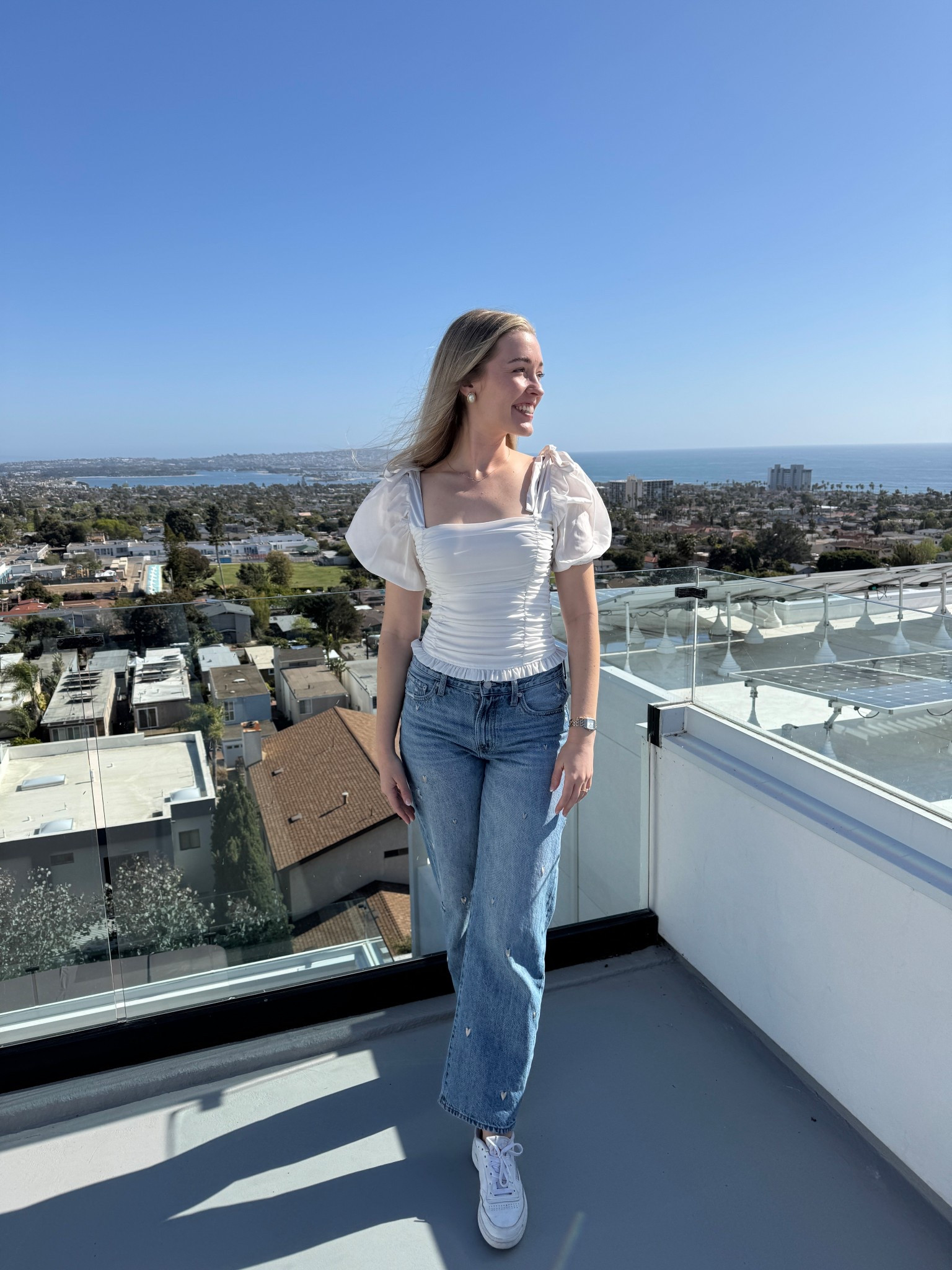 White heart jeans for bachelorette party🤍

#LTKSeasonal #LTKWedding #LTKStyleTip