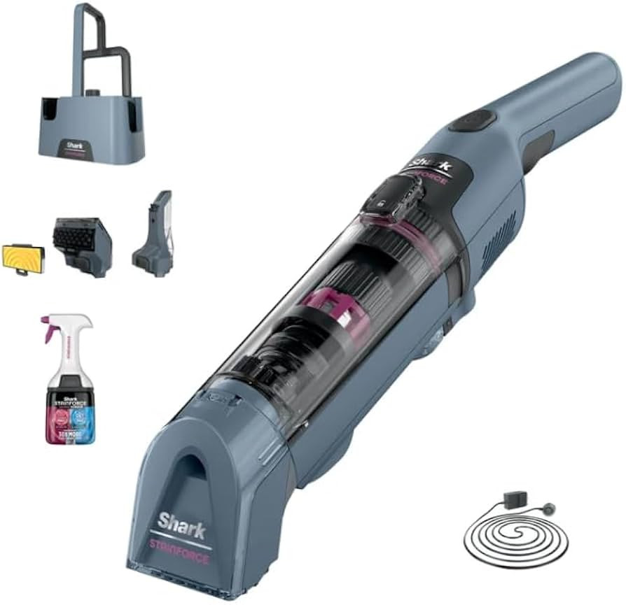 Sharks - Limpiador de manchas portátil inalámbrico, aspiradora de mano para eliminar manchas y ... | Amazon (US)