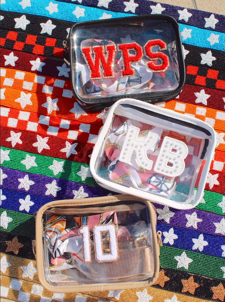 Clear Gameday + Concert Purse | KenzKustomz