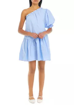 Women's One Shoulder Mini Dress | Belk