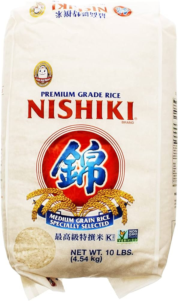 Nishiki Premium Sushi Rice, 10lbs | Amazon (US)