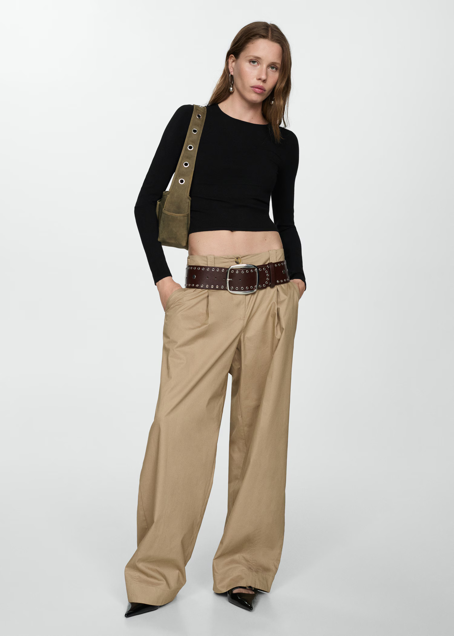 Long sleeve T-shirt - Women | MANGO USA | Mango (US/MX/AU)