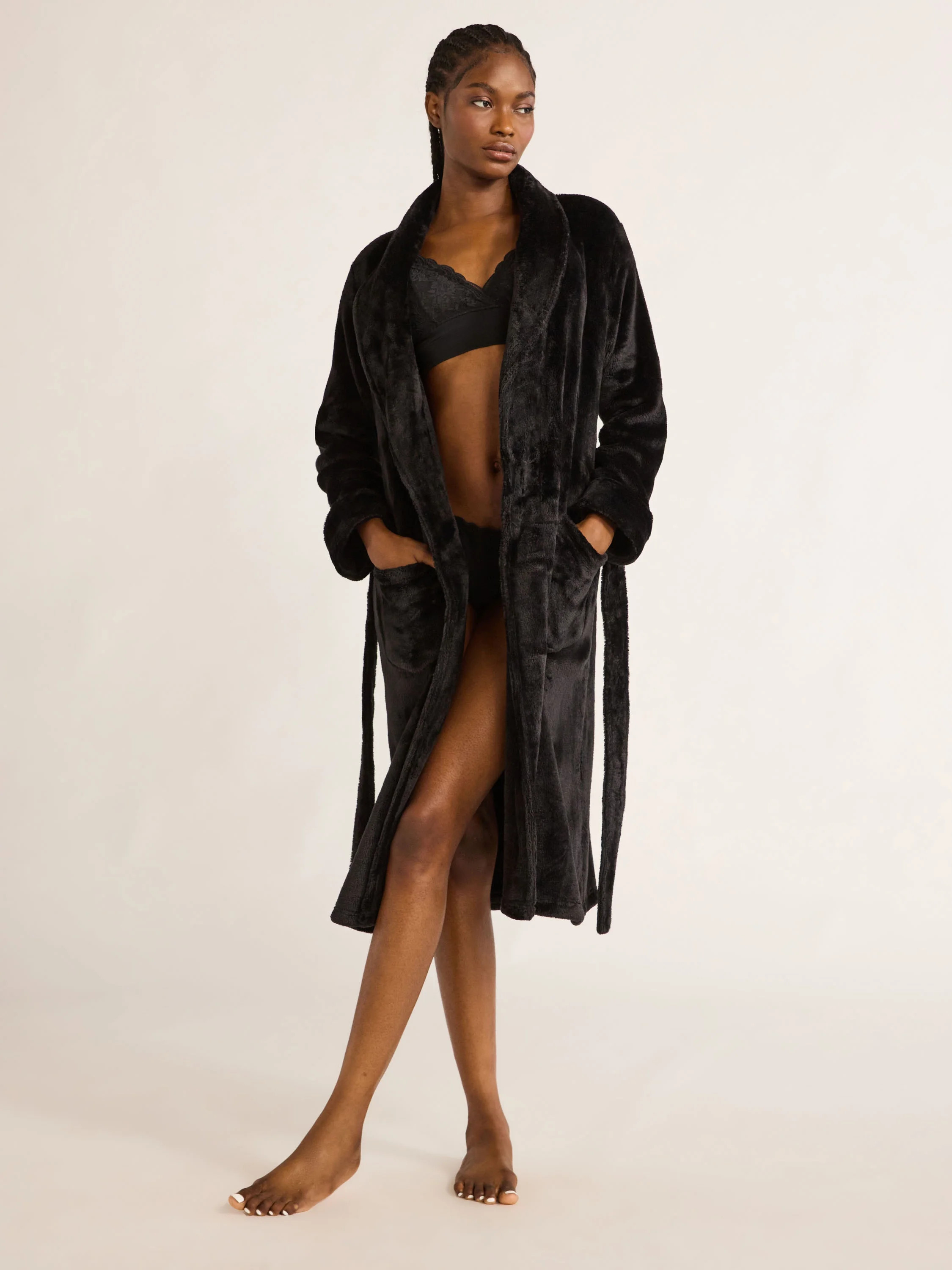 Joyspun Women's Plush Robe, Sizes S to 3X - Walmart.com | Walmart (US)