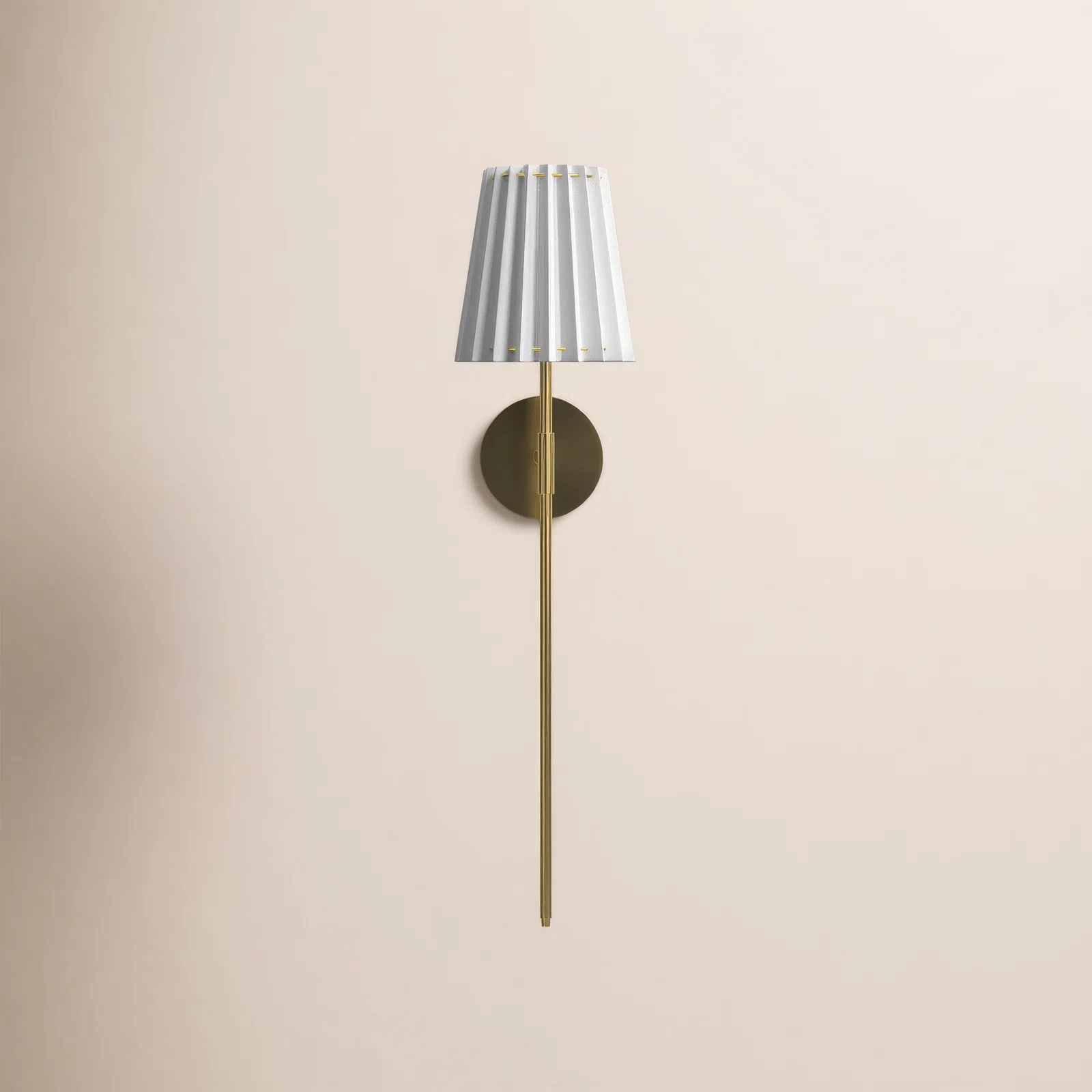 Canto Single Light Steel Dimmable Wallchiere | Joss & Main