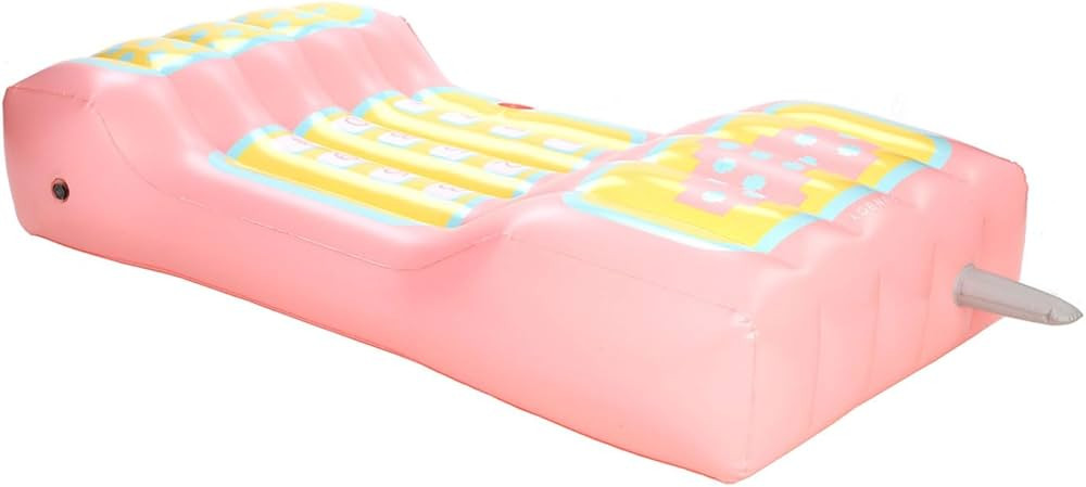 FUNBOY Giant Inflatable Retro Phone Tube Float, Luxury Float for Summer Pool Parties and Entertai... | Amazon (US)