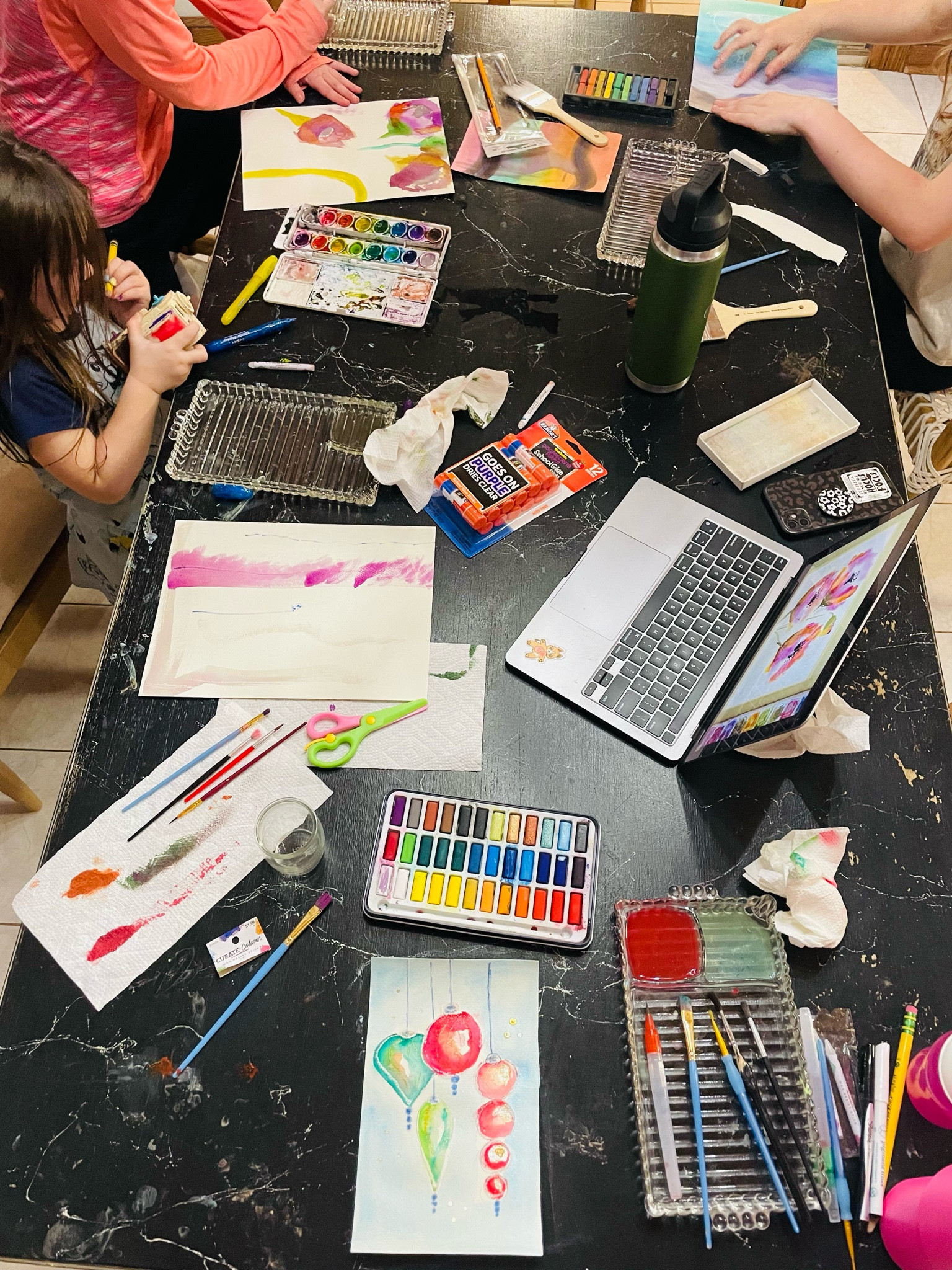 Sometimes you just need a family watercolor night 🎨  #artsandcrafts #kidscrafts #kidspaint #sipandpaint #paintlessons #artsupplies  #kidscraftideas #stockingstuffers #watercolor #kidswatercolor 

#LTKSaleAlert #LTKHoliday #LTKGiftGuide
