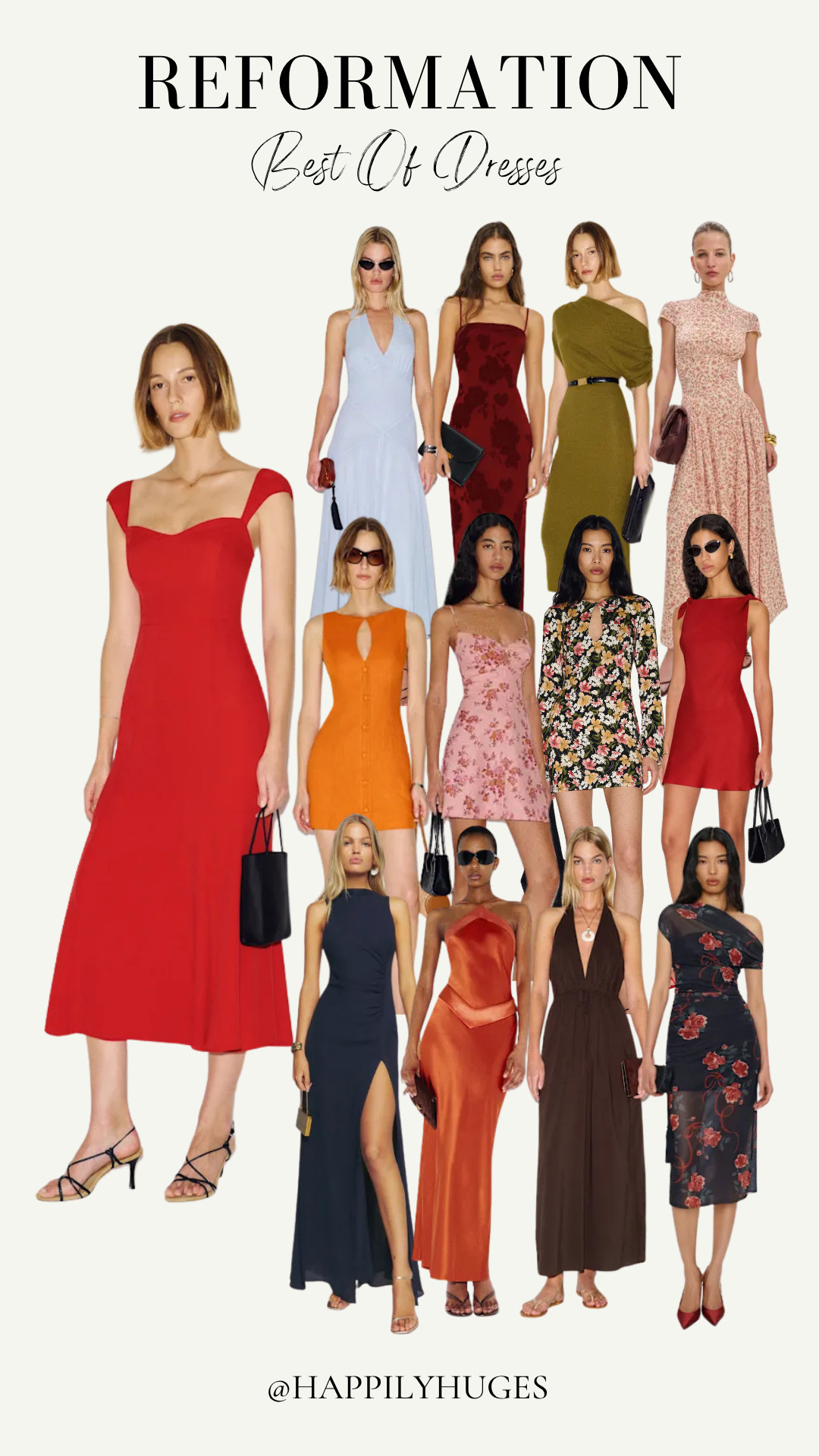 Best of dresses from Reformation you need in your wardrobe. 

 #LTKdayinmylife #LTKgrwm #LTKootd