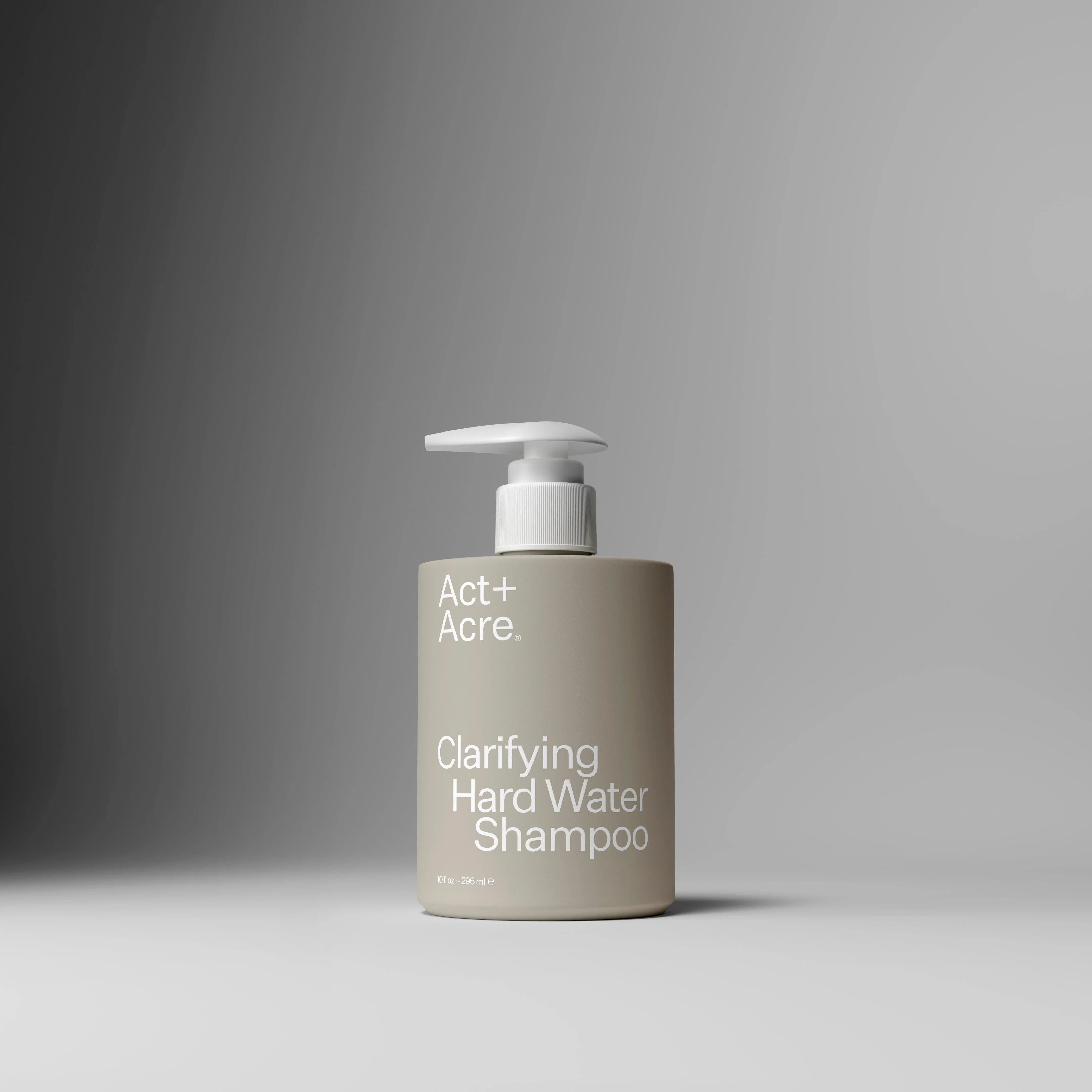 Clarifying Hard Water Shampoo | Act+Acre