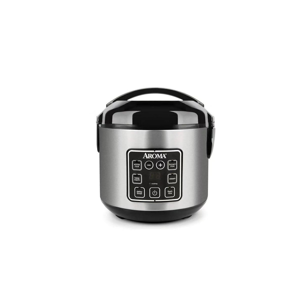 Aroma 8-Cup (Cooked) Rice & Grain Cooker, Steamer, New Bonded Granite Coating Manufacturer Refurb... | Target