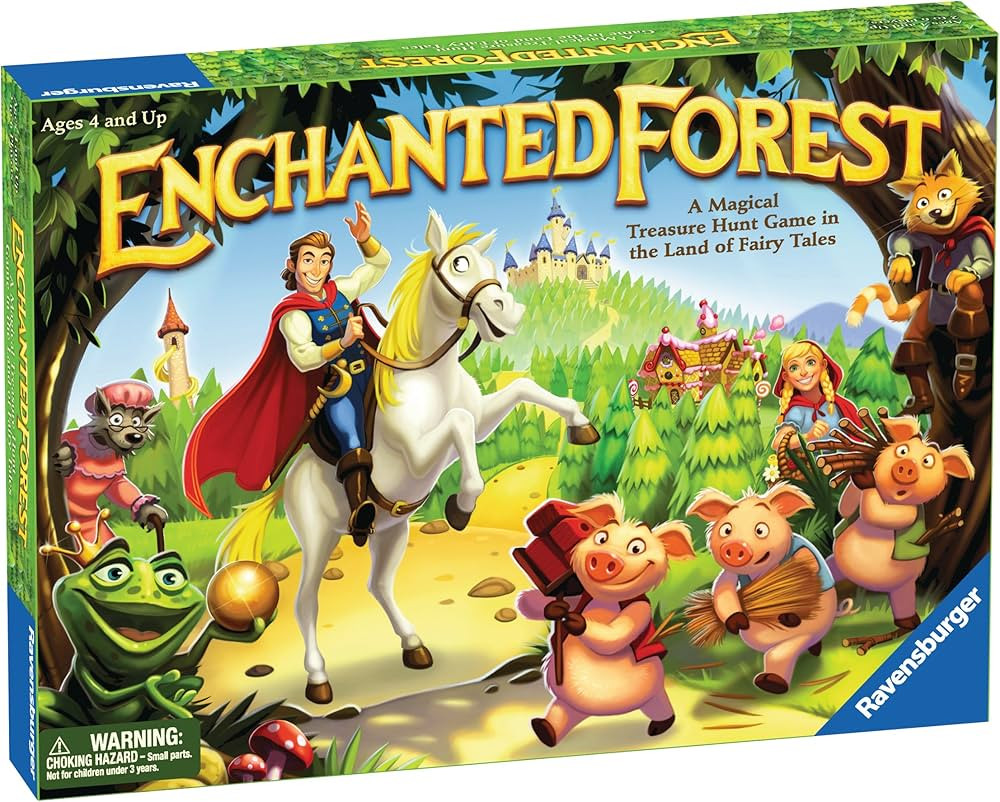 Enchanted Forest - Children's Treasure Hunt Game | Engaging Puzzle Activity | Memory Enhancing | ... | Amazon (US)