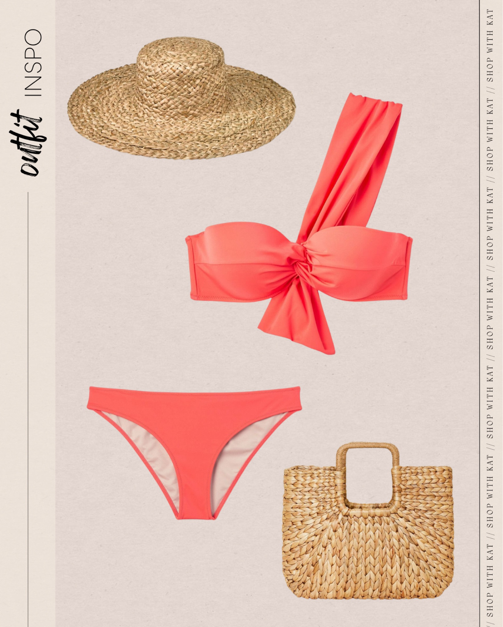 This coral two piece bathing suit is so good for summer!

#LTKswim #LTKSeasonal #LTKtravel