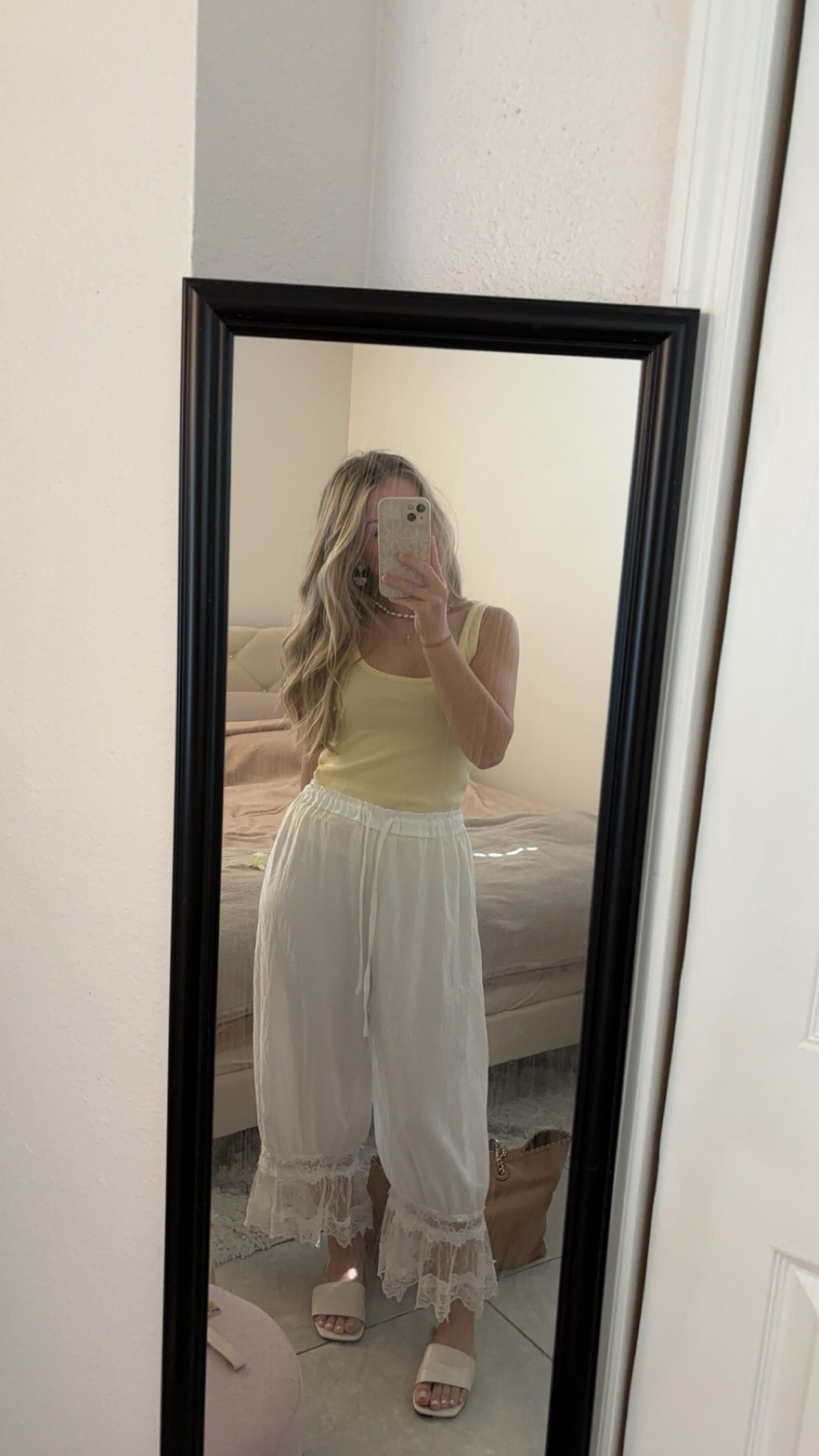 Casual summer outfit wearing bloomer pants under $20 (my fav and true to size!) and yellow tank top (currently under $5 also true to size)!☀️

#LTKSeasonal #LTKootd #LTKdayinmylife