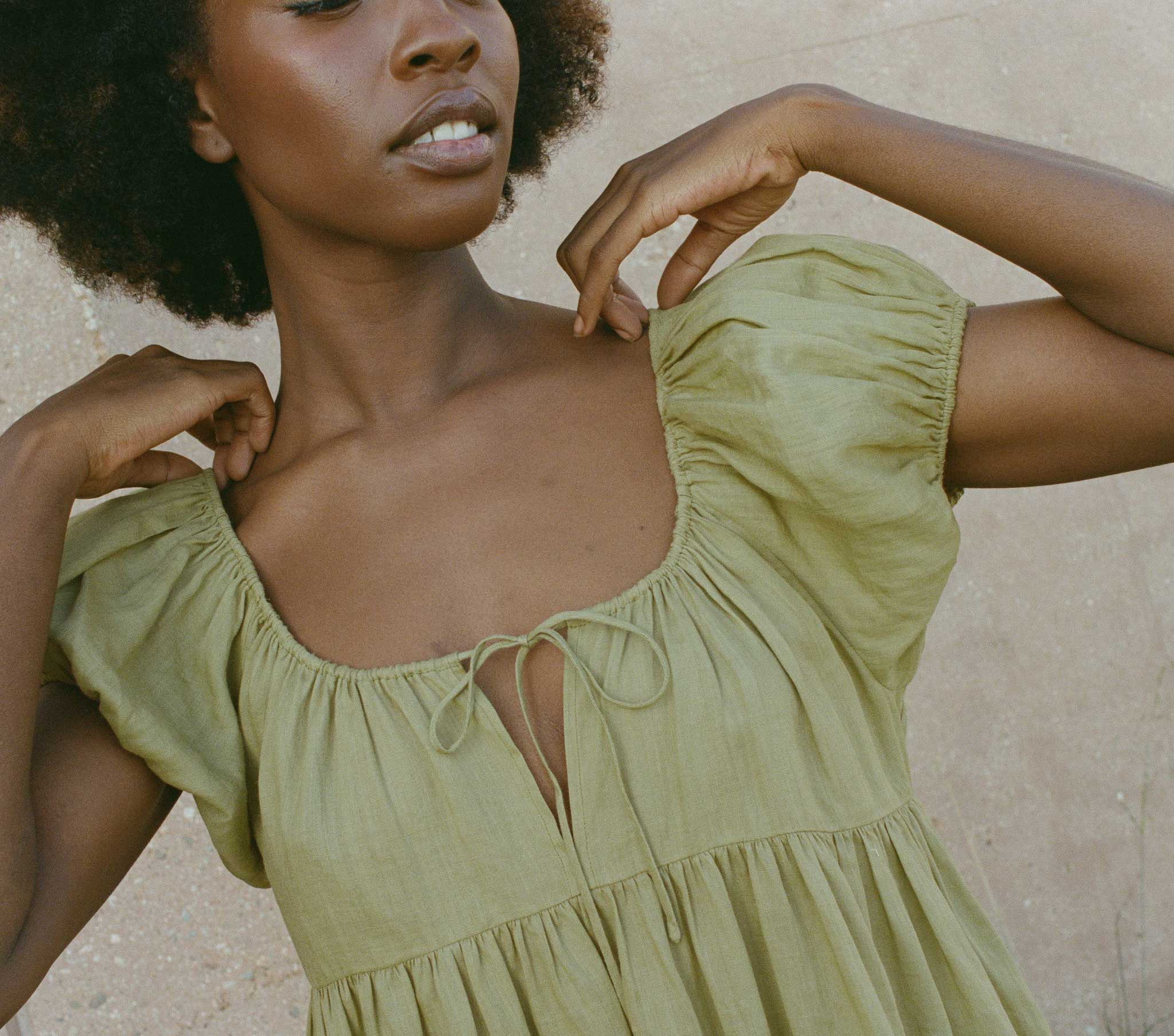 Sarria Dress - Verbena | DÔEN | DOEN